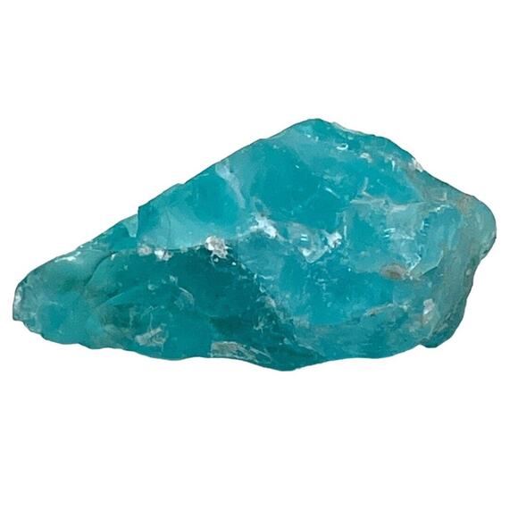 Blue Satin and Blue Art Glass Cullet Translucent #SM23121 - Picture 4 of 5